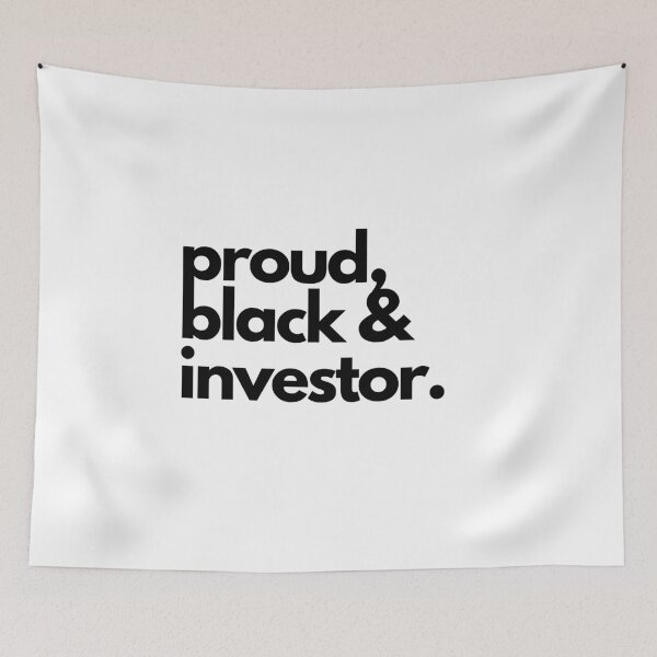 Item preview, Proud Black Investor designed and sold by FourNuns.