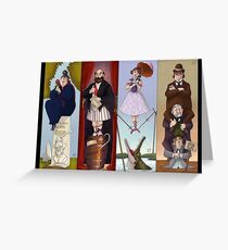 Haunted Mansion- Stretch portraits Greeting Card