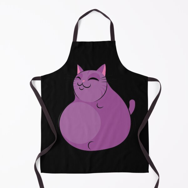 Item preview, Roly Poly Fat Purple Cat designed and sold by DurianWong.