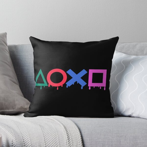 Couleur Playstation Coussin