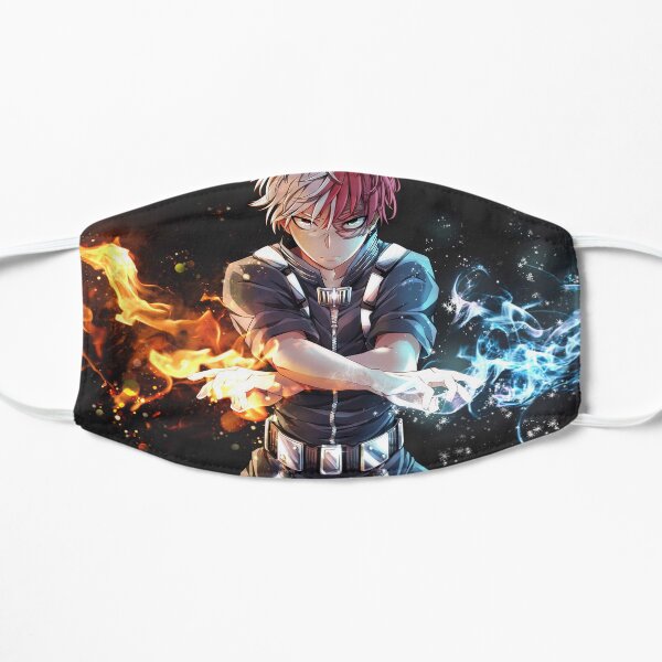 Todoroki BNHA Mascarilla plana