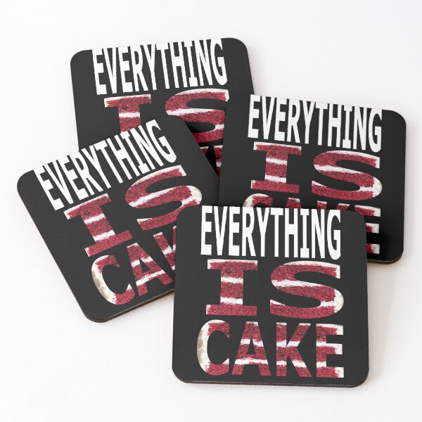 Item preview, EVERYTHING IS CAKE. designed and sold by AllLeftSides42.