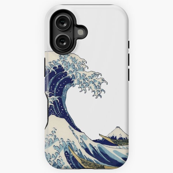 Vista previa del artículo con la obra «La gran ola de Kanagawa», diseñado y vendido por DigitalUnicorn.