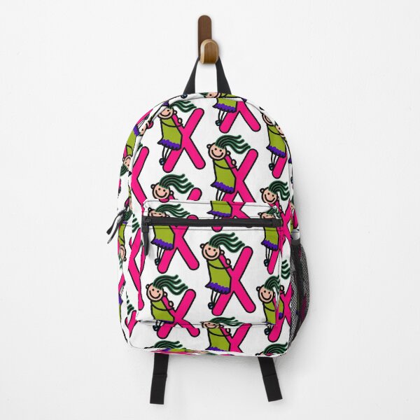 Item preview, Letter X for girls alphabet Kids Colorful Cartoon Character designed and sold by funwithletters.