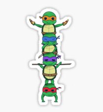 Pegatina tortuga ninja
