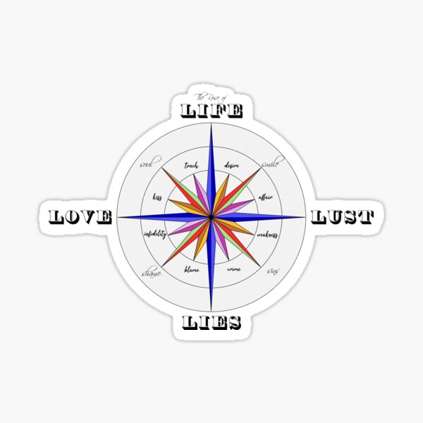The Rose Of Life Sticker