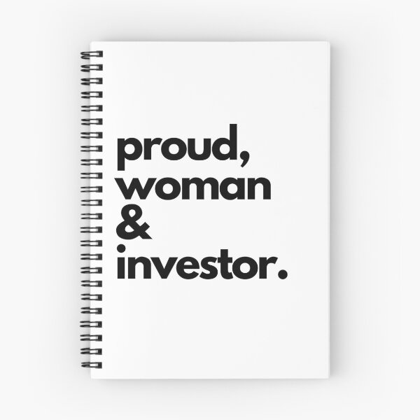Item preview, Proud woman investor designed and sold by FourNuns.
