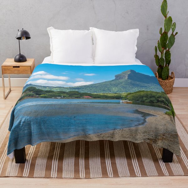 Item preview, Sunny Mauritian seaside view designed and sold by onestep4ward.