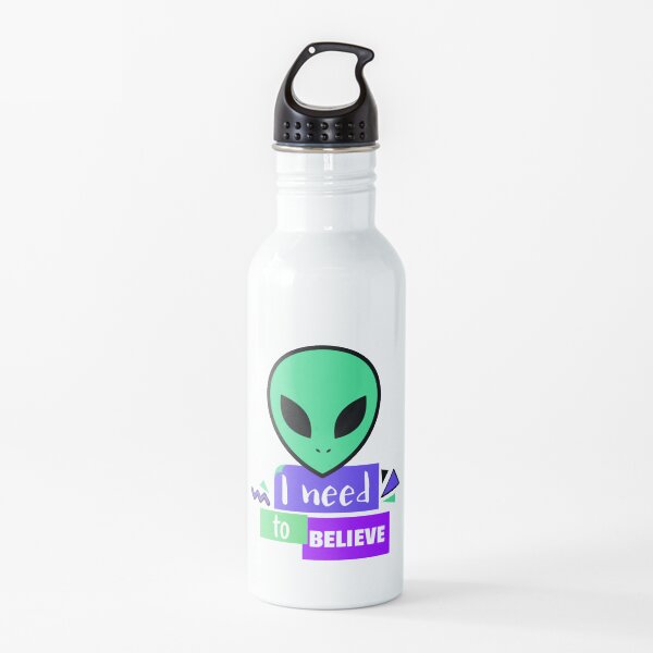I Need To Believe Water Bottle