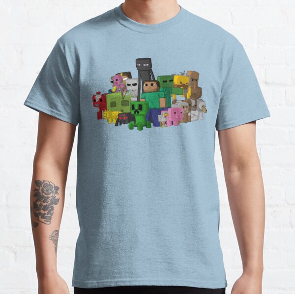 Minecraft Gang T Shirts Redbubble - roblox vore server roblox t shirt generator