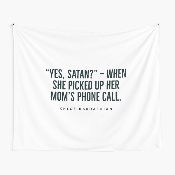Aperçu de l'œuvre “Yes, Satan?”  khloé kardashian - KARDASHIAN FAMILY créée et vendue par Tropical Blood.