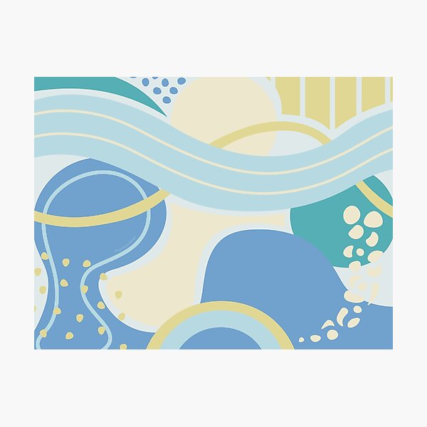 Ocean Arcs Photographic Print