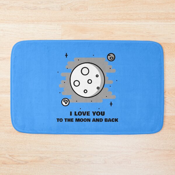 Item preview, I Love You To The Moon And Back designed and sold by BlueCloverTrend.
