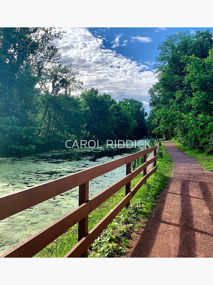 New Hope Stroll by CarolRiddickArt