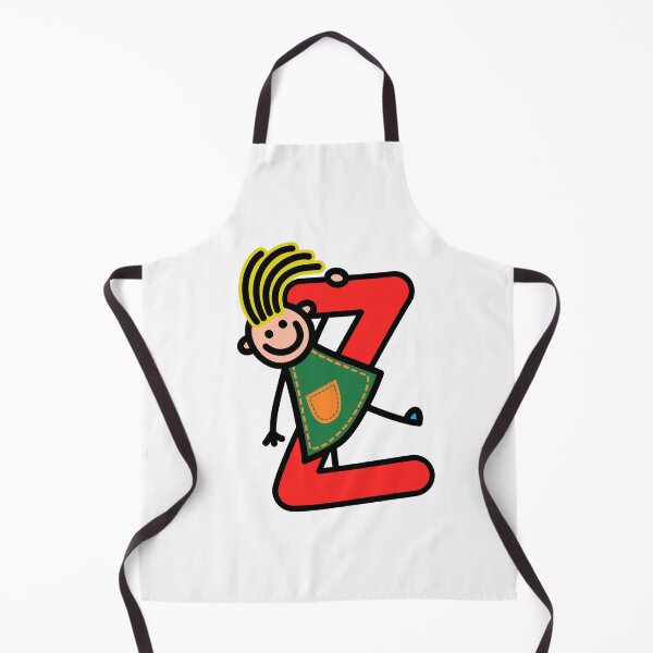 Item preview, Letter Z for girls alphabet Kids Colorful Cartoon Character designed and sold by funwithletters.