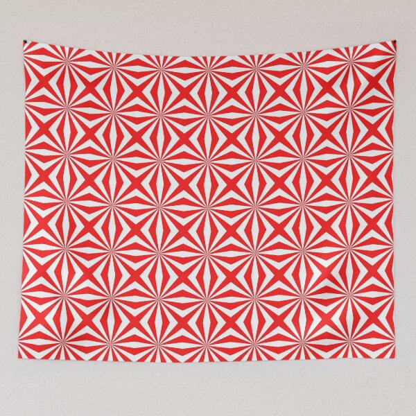 Item preview, Optical Illusion Red designed and sold by lolora.