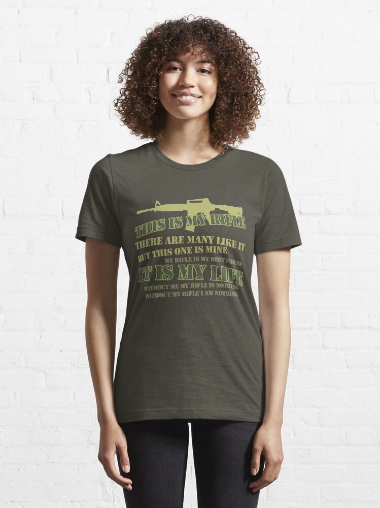 "This is my Rifle Rifle Creed" Tshirt for Sale by McPod Redbubble