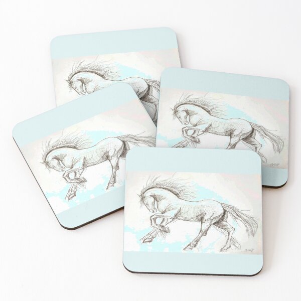 Item preview, Illustration of a Horse  designed and sold by Liz HL Art Shop.
