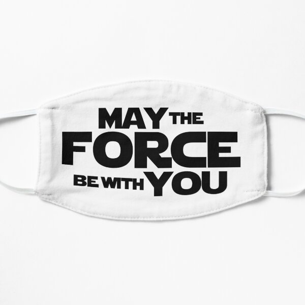 MAY THE FORCE BE WITH YOU GRAPHICS Flat Mask