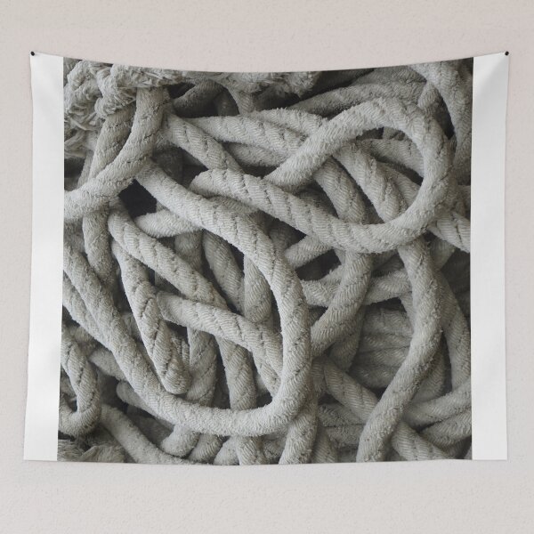 Item preview, skein of fishing rope     designed and sold by Mike Kiev art.