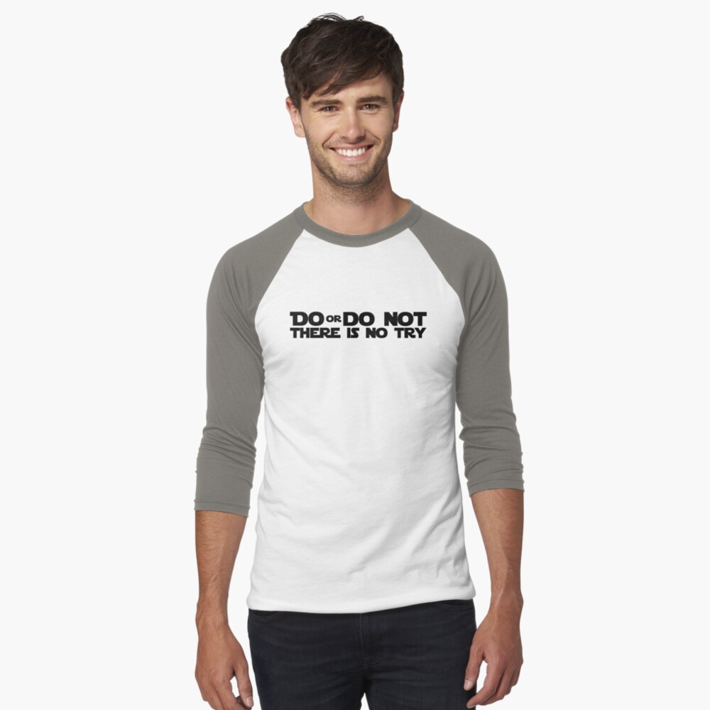 Vista previa del artículo con la obra «Camiseta ¾ estilo béisbol», diseñado y vendido por Memewell.