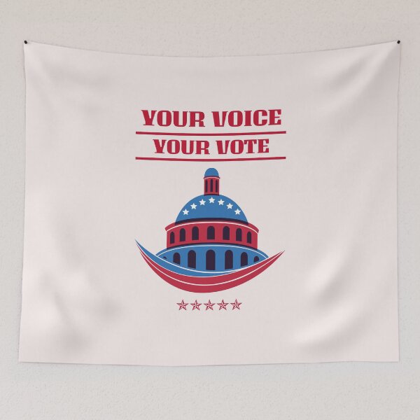 Item preview, Awesome "YOUR VOICE ,YOUR VoTE " Designe designed and sold by Best-art.
