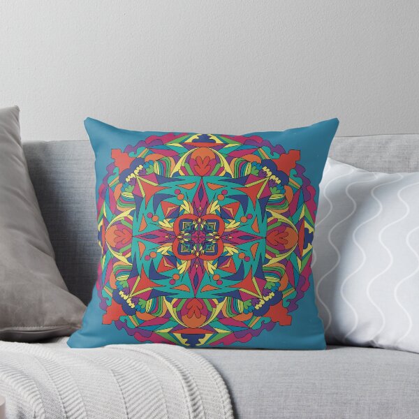 Aperçu de l'œuvre Motif Mandala coloré 2 créée et vendue par HayesAtHome.