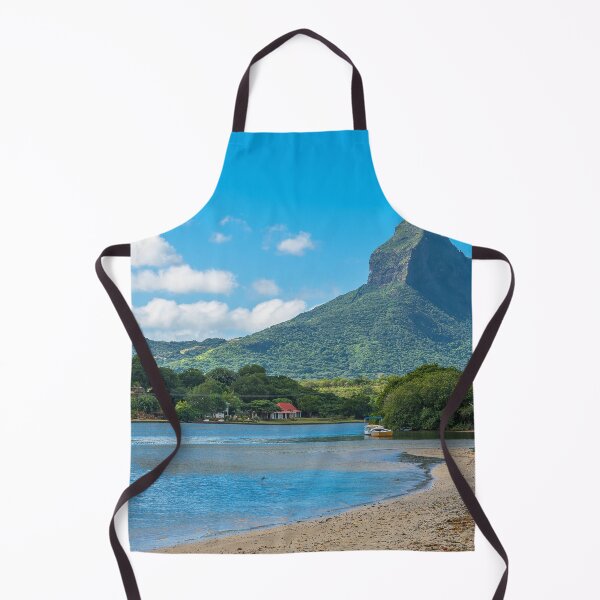 Item preview, Sunny Mauritian seaside view designed and sold by onestep4ward.