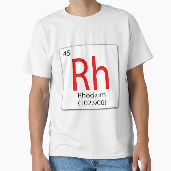 Item preview,  chemical element tile Rh Rhodium designed and sold by funkyworm.