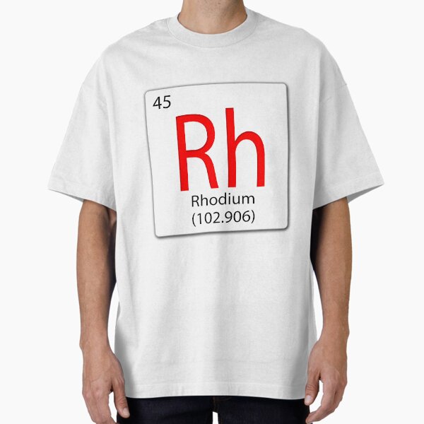 Aperçu de l'œuvre  carrelage élément chimique Rh Rhodium créée et vendue par funkyworm.