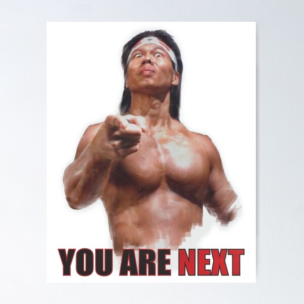 Item preview, Bolo Yeung Chong Li You Are Next Sketch Bloodsport Classic Movie designed and sold by chocob3ar.