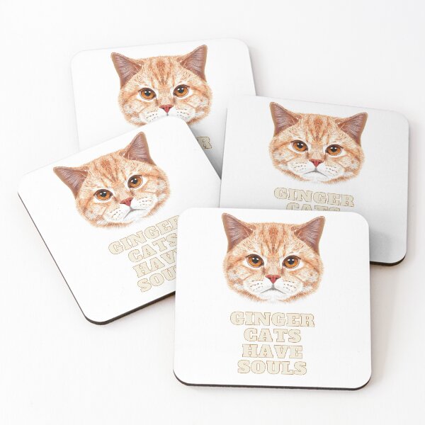 Item preview, Ginger Cats Have Souls Sticker designed and sold by ZayZayDesigns.