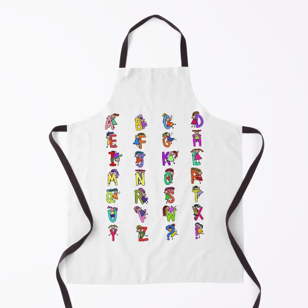 Item preview, Whole Alphabet for girls alphabet Kids Colorful Cartoon Character designed and sold by funwithletters.