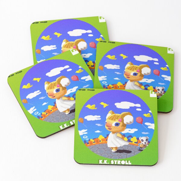 Item preview, acnh - kk stroll album cover designed and sold by lemonjam.