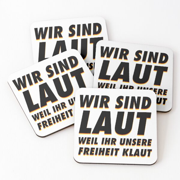 Item preview, Wir sind laut weil ihr unsere freiheit klaut designed and sold by AbraFero.