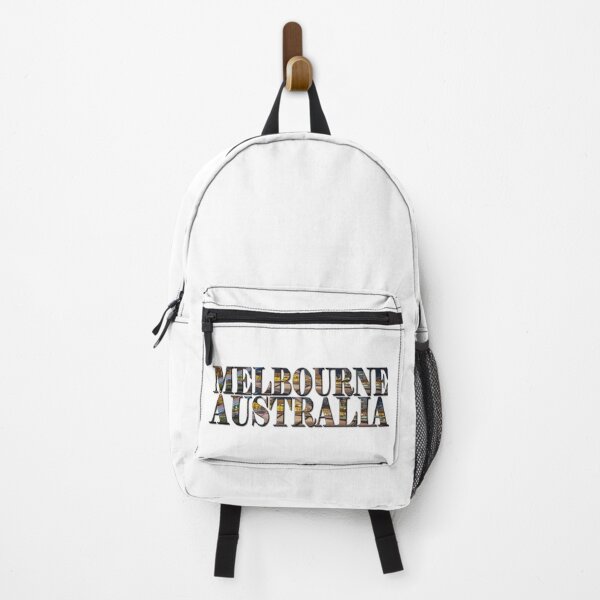 Item preview, Melbourne Australia (on white) designed and sold by Ray's Photos & Art.