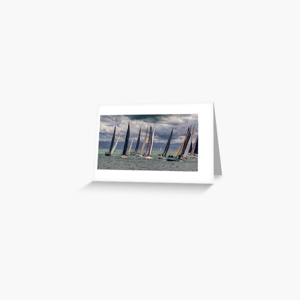 RORC Race The Wight Greeting Card