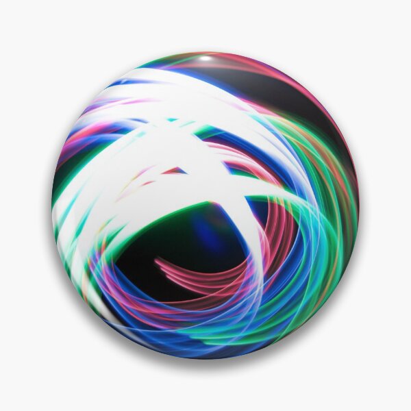 Item preview, Tri color red green and blue light painting spiral shaped abstract on black designed and sold by Grégory DUBUS.