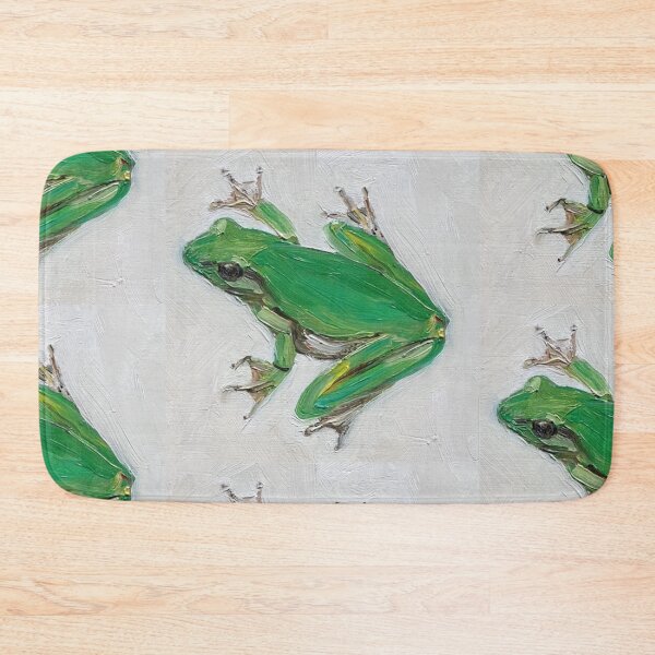 Item preview, Australian Green emerald frog  designed and sold by Liz HL Art Shop.