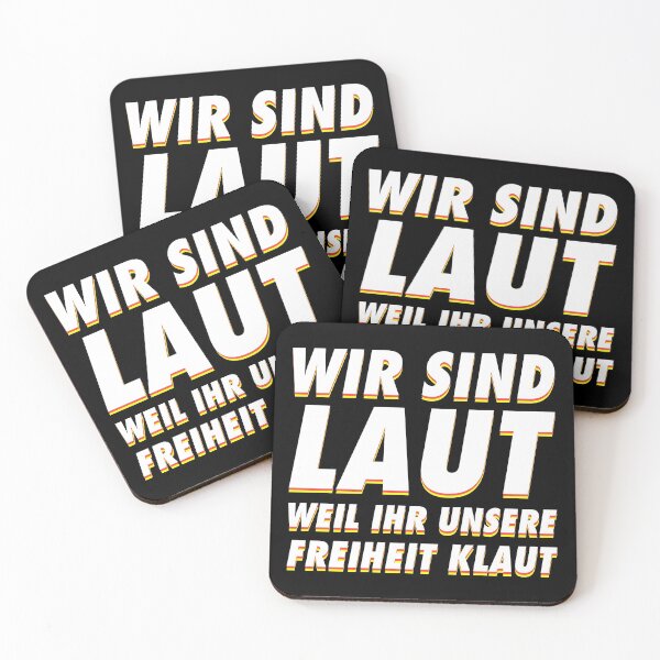 Item preview, Wir sind laut weil ihr unsere freiheit klaut designed and sold by AbraFero.