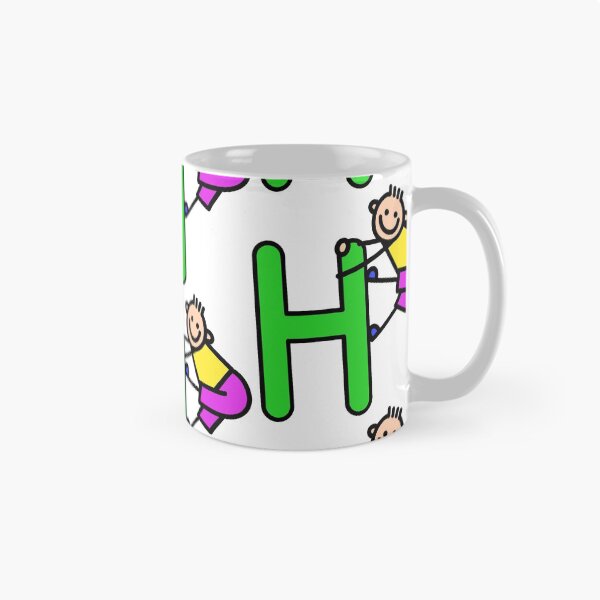 Item preview, Letter H for Boys alphabet Kids Colorful Cartoon Character designed and sold by funwithletters.