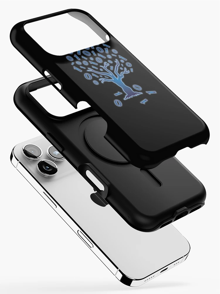 Thumbnail 2 of 4, iPhone Case, Funny Coder Tree Computer Programmer Coding Expert Gear designed and sold by DynamicDesign.