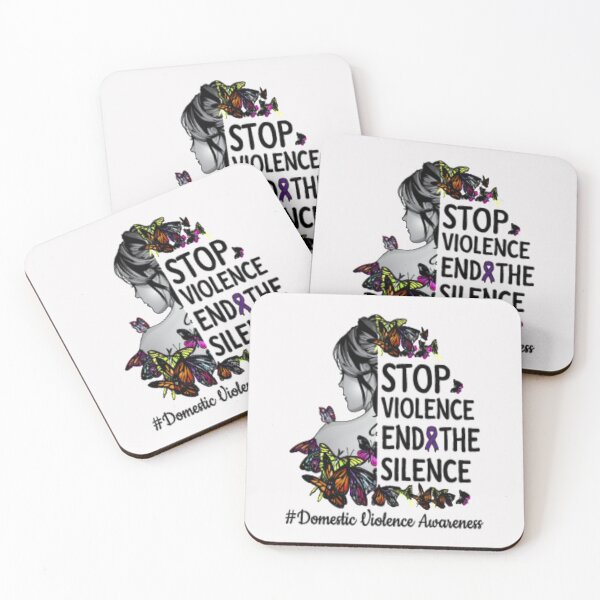 Item preview, Domestic Violence Awareness Stop Violence End Silence designed and sold by Best Designer.