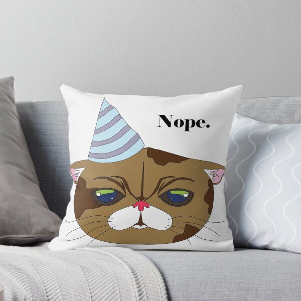 Item preview, Nope Cat designed and sold by RobynM3.