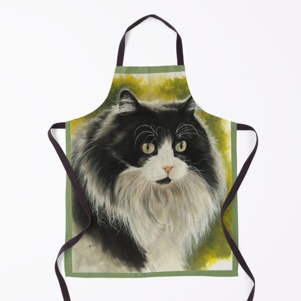 Item preview, Maine Coon Portrait in Color designed and sold by BarbBarcikKeith.