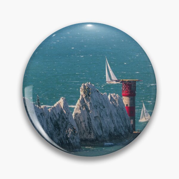 Item preview, RORC Race The Wight Rounding The Needles designed and sold by manateevoyager.