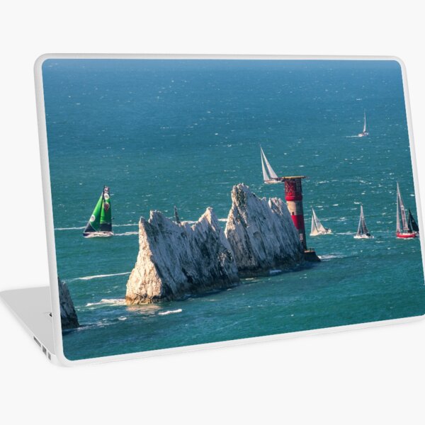 RORC Race The Wight Rounding The Needles Laptop Skin