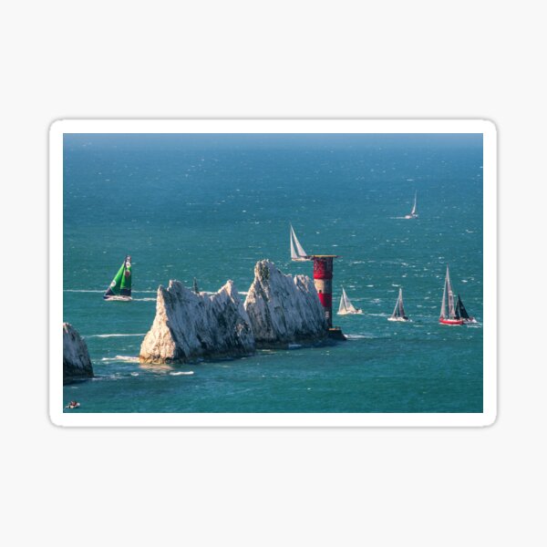 RORC Race The Wight Rounding The Needles Sticker
