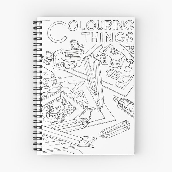 Item preview, Colouring Things designed and sold by NatRowland Art.