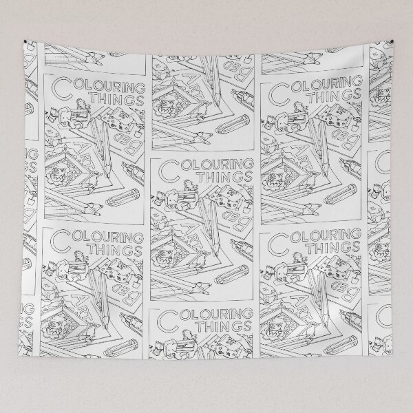 Item preview, Colouring Things designed and sold by NatRowland Art.